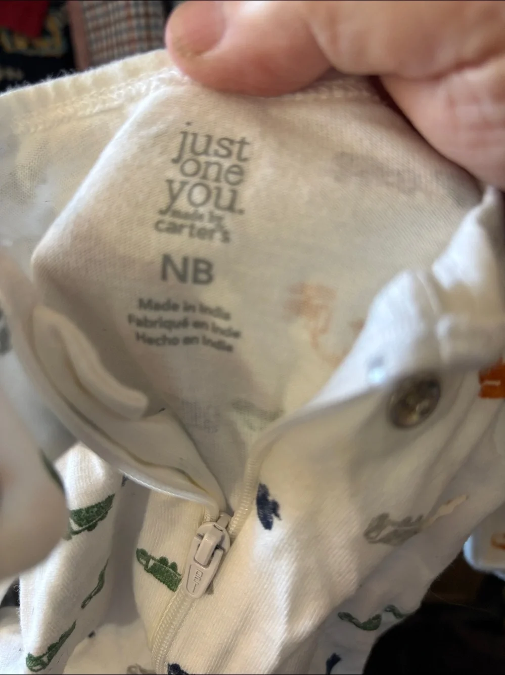 Just One You Newborn Footed One Piece